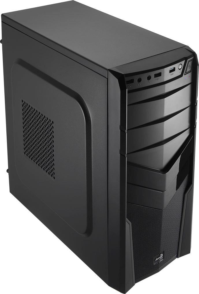 PC skrinka Aerocool ATX PGS V2X BLACK, USB 3.0, bez zdroja AEROPGSV2X-BK