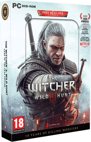 PC - The Witcher 3: The Wild Hunt - Game of the Year Edition + 10th Anniversary Steelbook 5908305250456