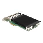 PCI Express x4 Card to 4 x RJ45 Gigabit, PCI Express x4 Card to 4 x RJ45 Gigabit 86068