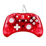 PDP Wired Mini Controller Rock Candy for Nintendo Switch, Stormin Cherry [500-181-EU-RD]