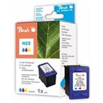 PEACH atrament HP Deskjet 3920No 22 XL, color 313170