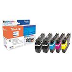 PEACH kompatibilní cartridge Brother LC-3211 MultiPack, 1x4.8ml, 3x2.9ml 321085