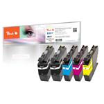 PEACH kompatibilní cartridge Brother LC-3617 MultiPack Plus 2xbk, c, m, y 321813