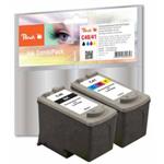PEACH kompatibilní cartridge Canon PG-40 / CL-41, Black, Color, 23 ml, 22 ml PI100-159