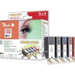PEACH kompatibilní cartridge Canon PGI-525/CLI-526 MultiPack, 2xBlack, Cyan, Magenta, Yellow, 19ml, 4x10ml PI100-133
