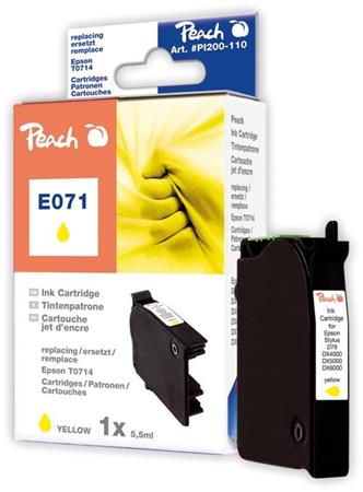PEACH kompatibilní cartridge Epson T0894, Yellow, 6,2 ml PI200-110