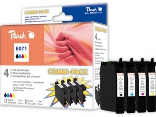 PEACH kompatibilní cartridge Epson T0895 MultiPack, Black, Cyan, Magenta, Yellow, 8,1 ml, 3x 6,2 ml PI200-111