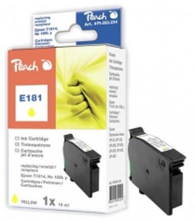 PEACH kompatibilní cartridge Epson T1814, Yellow, 10 ml PI200-234