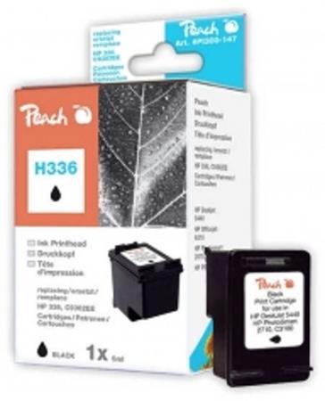 PEACH kompatibilní cartridge HP C9362E No.336, Black, 19 ml PI300-147