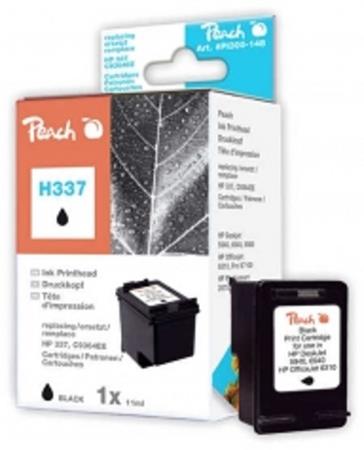 PEACH kompatibilní cartridge HP C9364E No.337, Black, 19 ml PI300-148