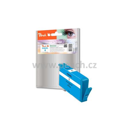 PEACH kompatibilní cartridge HP CB323EE, No.364XL, Cyan, 12 ml PI300-367