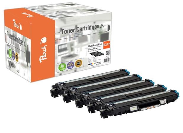 Peach kompatibilní toner Brother TN-247 MultiPack, bk, c, m, y PT1071