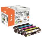 PEACH kompatibilní toner Brother TN-421 MultiPack bk, c, m, y PT793