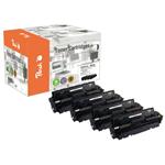 PEACH kompatibilní toner HP 201X, 4-MultiPack, CF400-3X, bk, c, m, y 111994