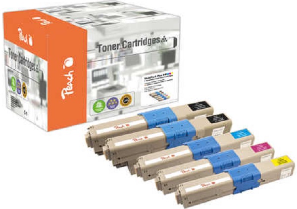 PEACH kompatibilní toner OKI MultiPack Plus, kompatibilní s C310/510-series 111912