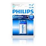 Philips batéria 9V ExtremeLife+, alkalická - 1ks 6LR61E1B/10
