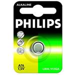 Philips batéria gombíková A76, alkalická - 1ks