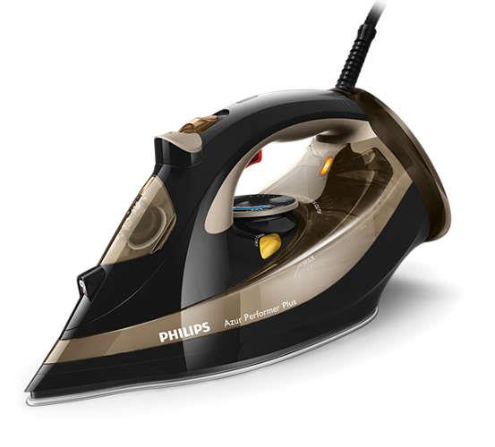 Philips GC4527/00 Azur Performer Plus naparovacia žehlička | čierno-zlatá