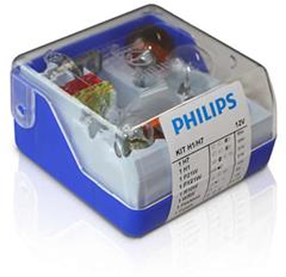 Philips H7/H1 náhradní sada autoziarovky 12V 8711500309990