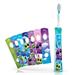 Philips HX6322/04 Sonicare for Kids, zubní kartáček, pro děti, 62000 kmitů/min, 2 režimy čištění, Bluetooth, aqua