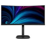 Philips LCD 34B2U3600C 34" zakřivený VA/3440x1440@120Hz/4ms/300cd/HDMI/DP/4xUSB/USB-C dock/RJ45/Repro/HAS/ 34B2U3600C/00