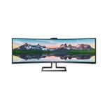 Philips MT VA LED 48,8" 499P9H/00 - VA panel, 5120x1440, 2xHDMI, DP, USB-C, RJ45, repro, nast vyska, w 499P9H/00//bazar