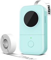 Phomemo Tiskárna štítků D30, zelená + role štítků 100 ks (12x40 mm) 10400100505