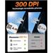 Phomemo Tiskárna štítků E50 Pro, oranžová + role štítků 230 ks (50x30 mm) 10400109011