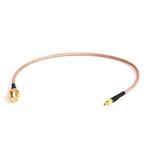 pigtail 25cm RG316 MMCX přímý - RSMA female (pin)