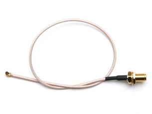 Pigtail pro mini PCI zakončení - RG178U U.FL - RSMA female (25 cm)