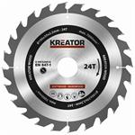 Pílový kotúč Kreator KRT020416 na drevo 190mm, 24T