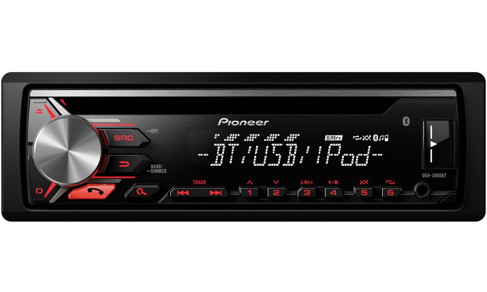 PIONEER autorádio DEH-3900BT/ Černé