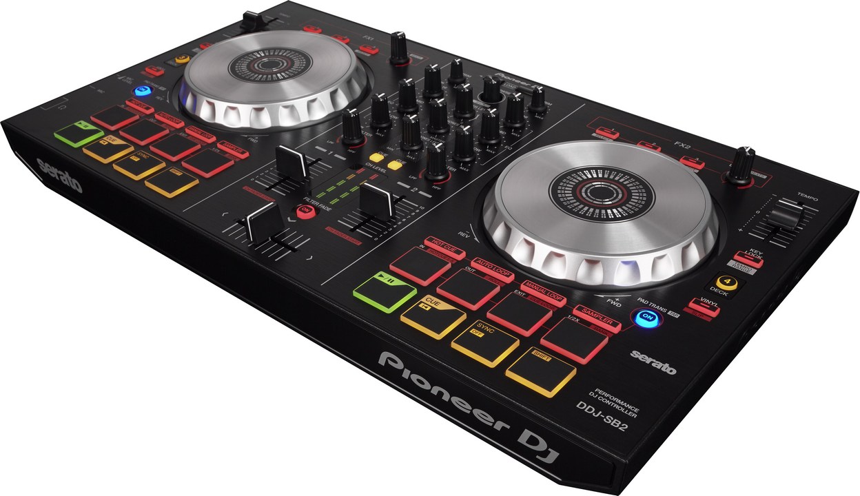 Pioneer DJ kontrolér 2.kan černý DDJ-SB2