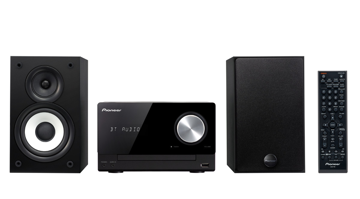 Pioneer mikro systém CD, USB, BT, DAB černý X-CM32BTD-K