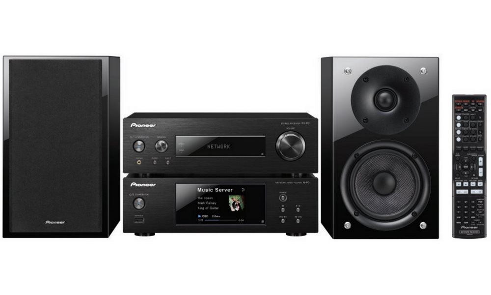 PIONEER P2-K Mikrosystém/ Černý