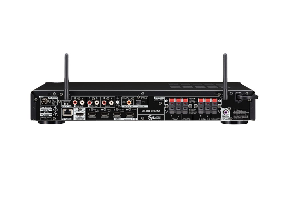 Pioneer 5.1 Kanal Av Receiver Vsx S520d B Pioneer VSX-S520D-W AV přijímač 5.1/ Bílý | - ITSK - HENRY