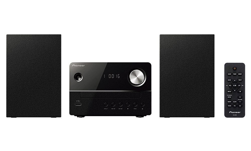 PIONEER X-EM16-B Mikrosystém/ Černo stříbrný