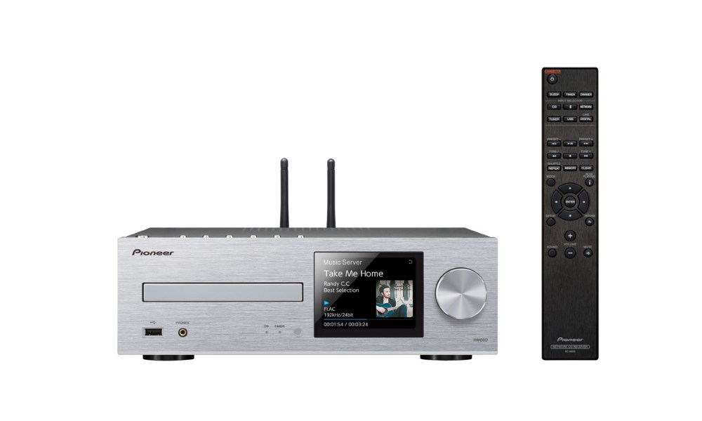 PIONEER XC-HM86D-S Mikrosystém/ Bez reproduktorů/ Stříbrný