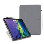 Pipetto puzdro Origami Pencil Case pre iPad Air 10.9" 2020 - Dark Grey PIP048-50-Q