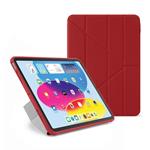Pipetto puzdro Origami TPU Case pre iPad 10.9" 2022 10th Gen - Dark Red PIP052-116-V