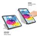 Pipetto puzdro Origami TPU Case pre iPad 10.9" 2022 10th Gen - Grey PIP052-50-V