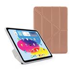 Pipetto puzdro Origami TPU Case pre iPad 10.9" 2022 10th Gen - Rose Gold PIP052-63-V