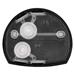 PIR senzor (pohybové čidlo) IP65 1200W, čierna 8592920157275