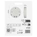 PIR senzor (pohybové čidlo) IP65 2000W, biela 8592920157213