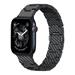 Pitaka remienok Carbon Fiber Strap pre Apple Watch 44/45/46mm - Black/Grey AWB2311