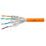 PLANET Elite kabel FTP, drát, Cat 7, 4pár, 600MHz, SFTP LS0H B2ca- stíněný každý pár, oranžo KAB-SFTP7-B2ca-LSOH-OR-420M