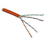 PLANET Elite kabel UTP, drát, Cat 6A, 4p, LS0H, oranžový, balení 305m, B2ca-s1,d1,a1 KAB-UTP6A-D-LSOH-OR-B2ca