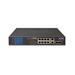 PLANET FGSD-1022VHP 8-Port 10/100TX 802.3at PoE + 2-Port Gigabit TP/SFP combo Desktop Switch with LCD PoE Monitor (120W