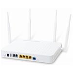 PLANET GPON ONT 2.5G, 4x 1Gb RJ45, WiFi 802.11ac 1.2Gb, 2x FXS, USB GPN-400ACV