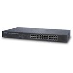 PLANET GSW-2401 Switch 24 x 10/100/1000, kov, rack, bez managementu